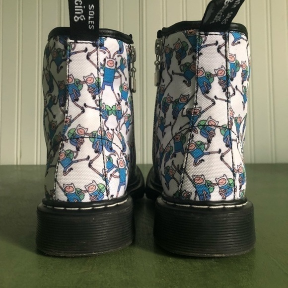 Dr Martens x Adventure Time Finn DELANEY Boots - Picture 5 of 6
